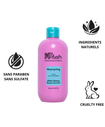 IMP'HAIR Shampoing BRILLANCE ANTI-CHUTE Effet Glossy 500 ml