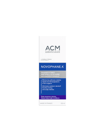 ACM Novophane K Shampoing Etats Squameux Sévères, 125 ml