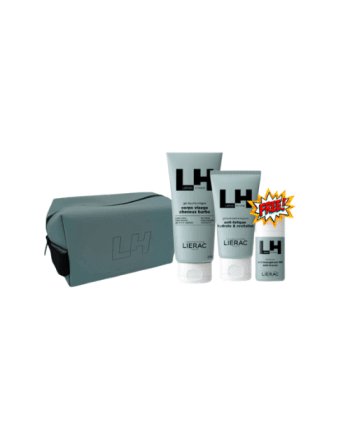 Lierac Trousse Homme Gel Douche integral + Gel Hydratant Anti feu + Roll On offert