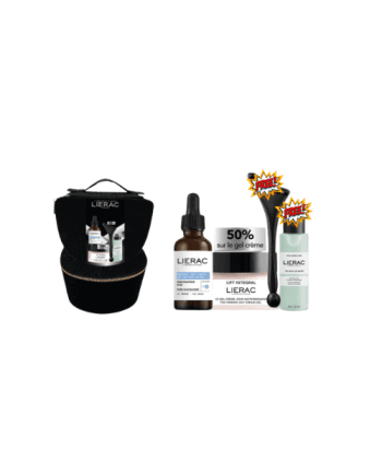 Lierac Vanity Nicinamide 30 ml + Lift intégral Gel crème 50 ml à -50% + Démaquillant miniature et guasha offerts