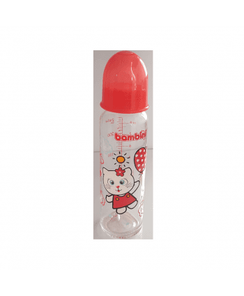Bambini Biberon En verre 240 ml Rouge