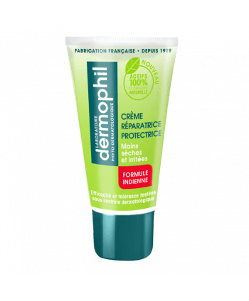 Dermophil Crème Mains Réparatrice Protectrice Formule Indienne Parfum Original 75 ml