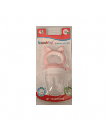 Bambini Sucette à fruit Rose 4 m +
