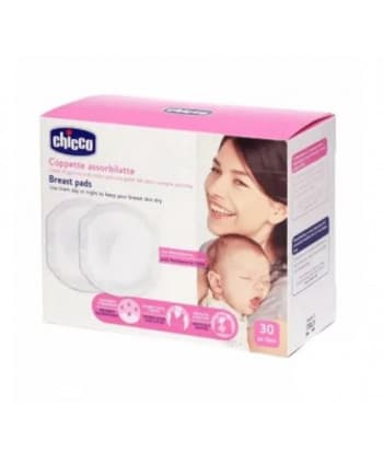 Chicco Coussinets d'allaitement antibactériennes 30 pièces