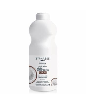 Byphasse Après Shampooing Fresh Family Coco Cheveux secs 400 ml
