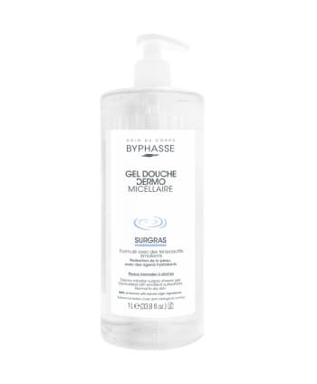 Byphasse Gel Douche Dermo Micellaire Surgras 1 litre