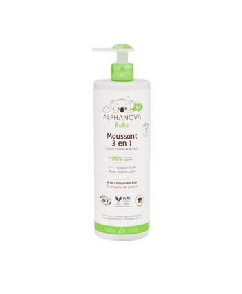 Alphanova Moussant 3 en 1 Bio 400 ml
