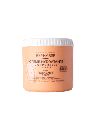 Byphasse Crème Hyratante Corps à l'huile d'amande 500 ml