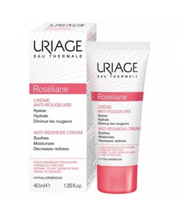 URIAGE ROSELIANE CREME ANTI ROUGEURS PEAUX SENSIBLES A ROUGEURS 40ML