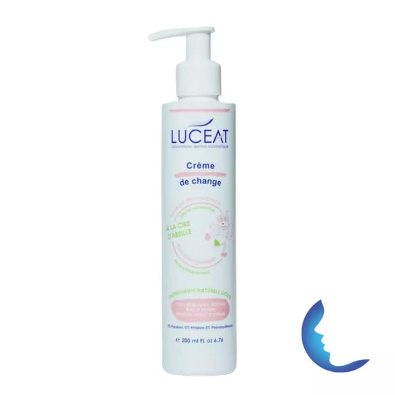 Luceat Crème De Change Protège Des Rougeurs à La Cire D’abeille, 200ml