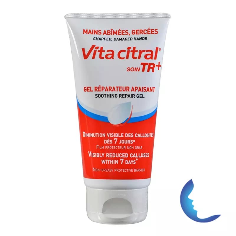 Vita Citral Soin Tr+gel Réparateur Apaisant Mains Abimées Gercées, 35ml