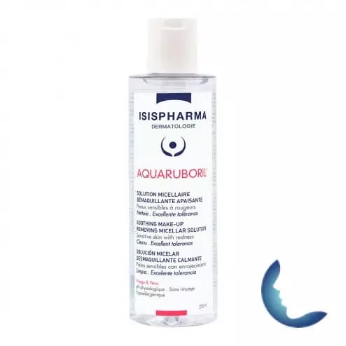 Isispharma Solution Micellaire Demaquillante Aquaruboril Peaux Sensibles A Rougeurs