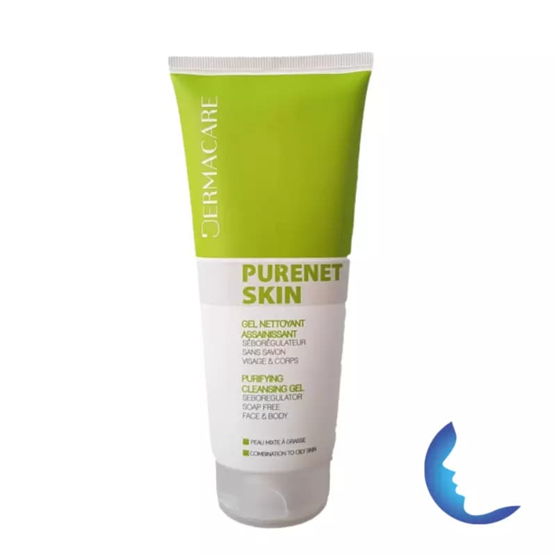 Dermacare Purnet Skin Gel Nettoyant Assainissant, 200ml