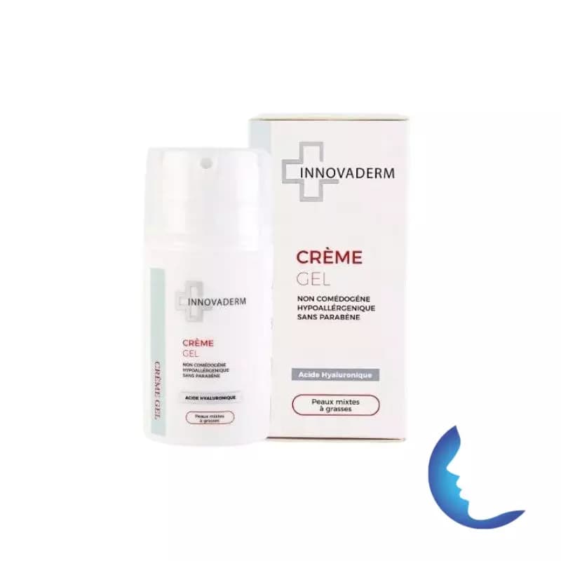 Innovaderm Crème Gel Peaux Mixtes à Grasses, 50ml