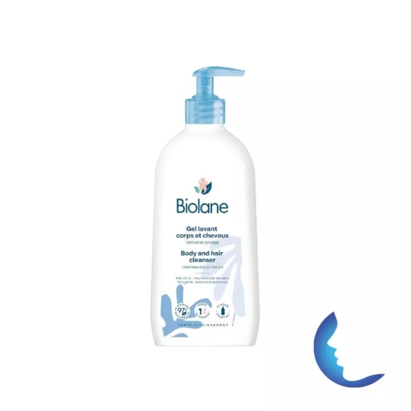 Biolane Gel Lavant Corps & Cheveux 2en1, 350ml