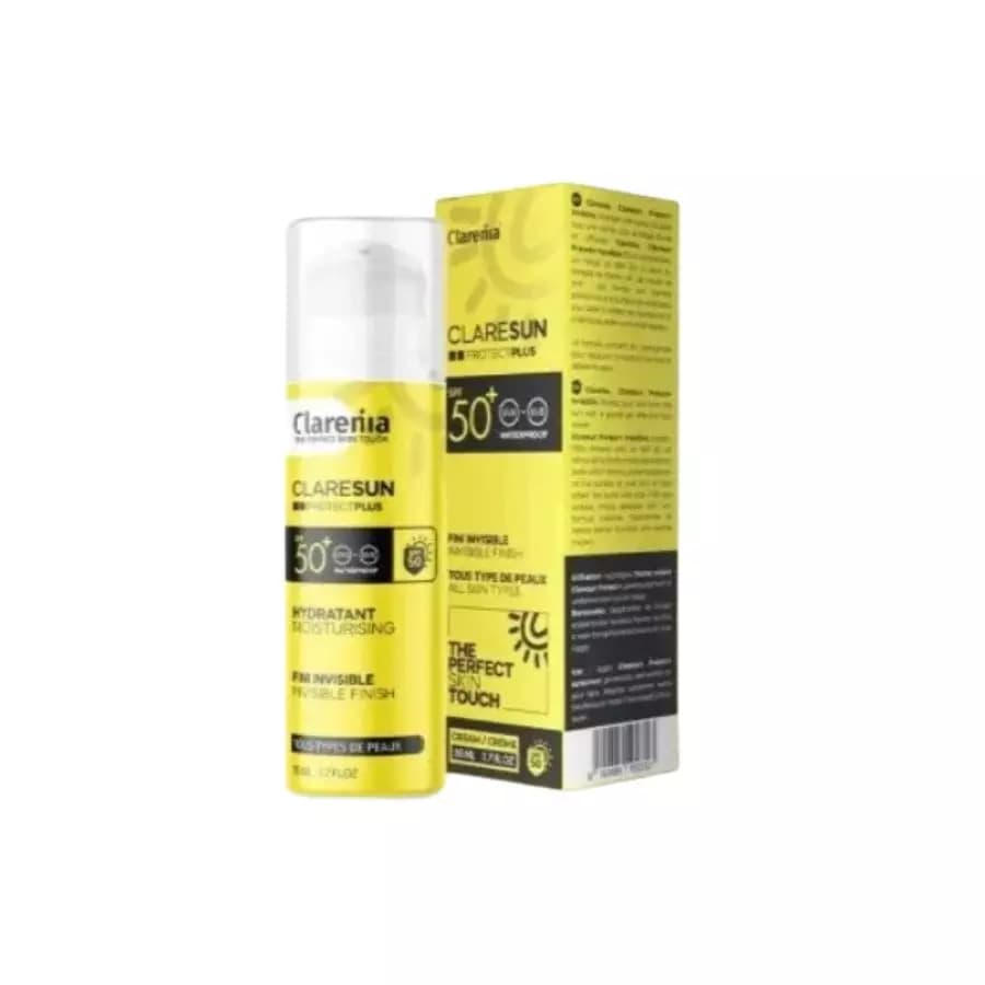 Clarenia Claresun Protect Plus Crème Hydratante Spf50+, 50ml