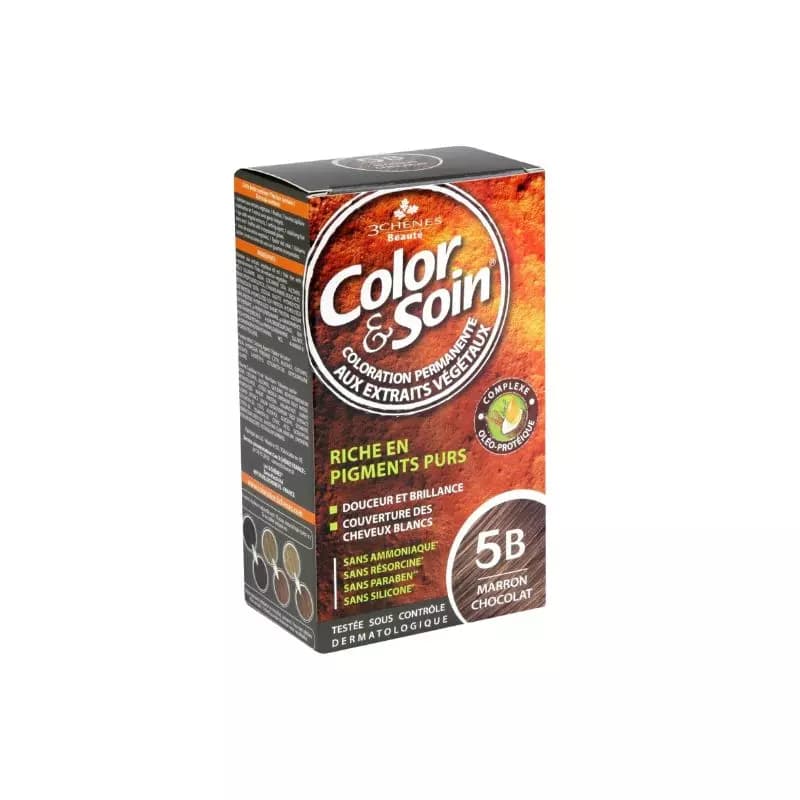 3 Chênes Color & Soin Coloration Marron Chocolat 5b