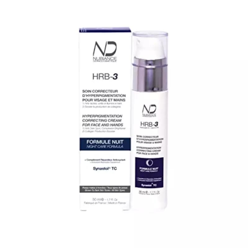 Nubiance Hrb-3 Soin Correcteur D’hyperpigmentation Formule Nuit, 50ml