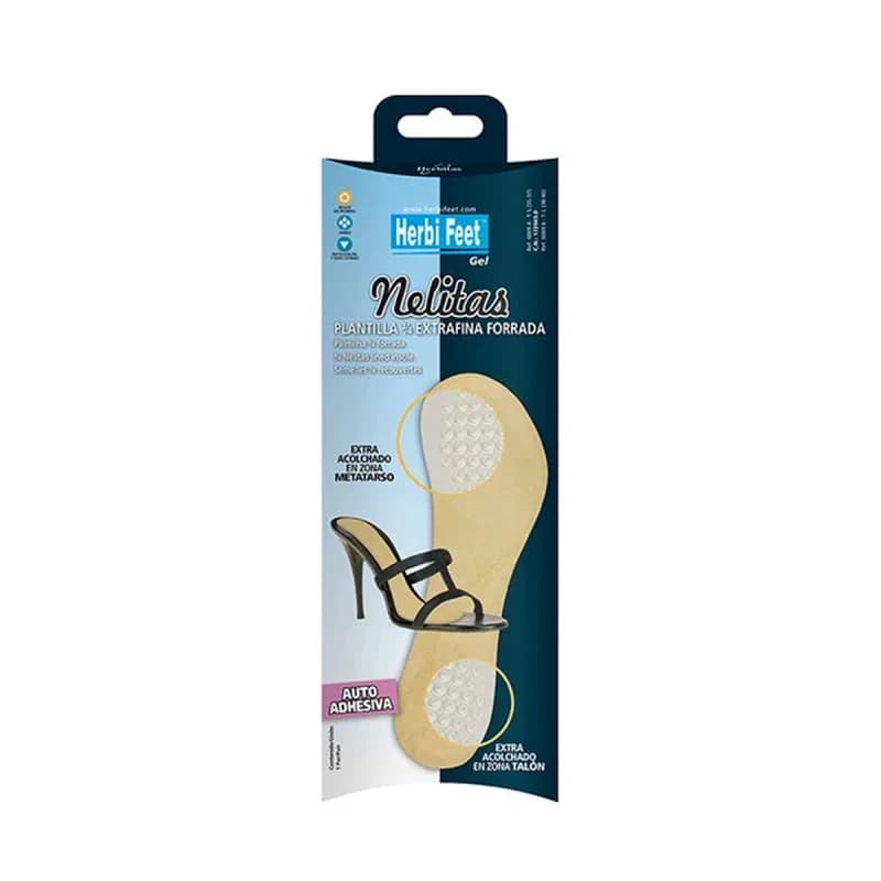 Semelle Intérieure Doublée 3/4 - Herbi Feet Nelitas - T/s