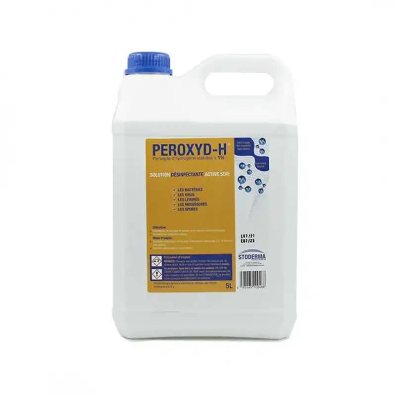 Solution Désinfectante - Hydrogène 1% - Peroxyde H - Bidon 5l