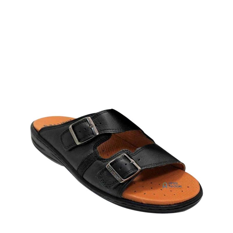 Sti Orthopedic - Claquette Orthopédique Homme Sti Light022 - Noir