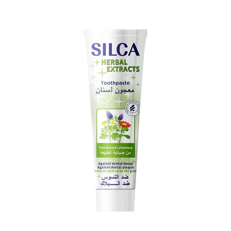 Silca Herbal Extract - Dentifrice Anti-caries Anti-plaques - 100ml