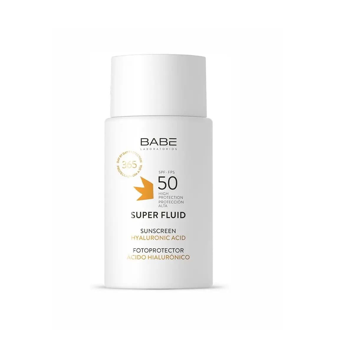 Babe Super Fluid Protection Solaire Invisible- Acide Hyaluronique - Spf50 50ml
