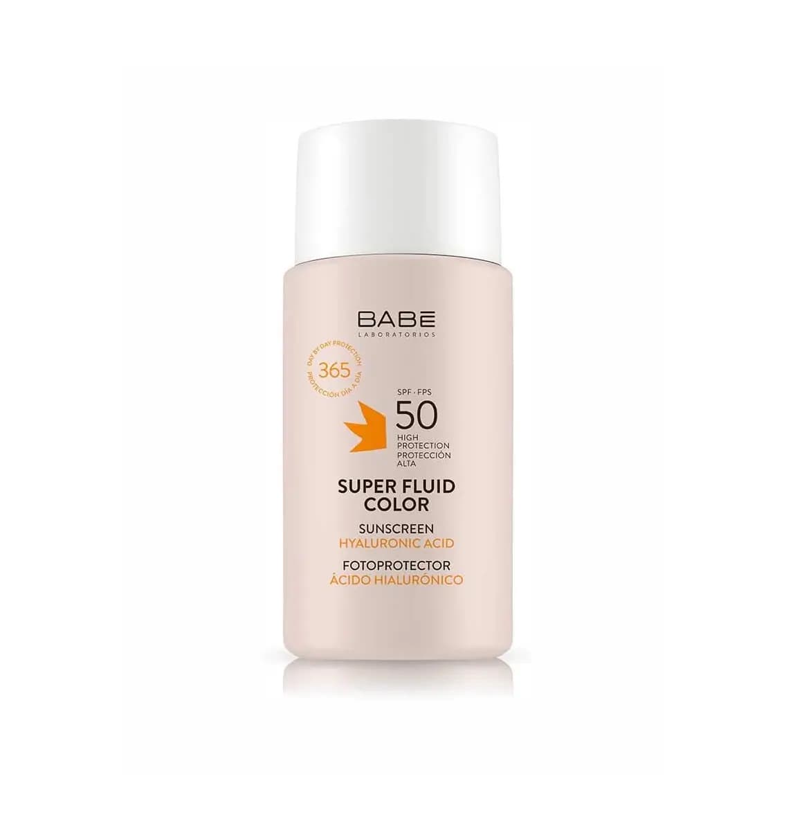 Babe Super Fluid Color Protection Solaire Teinte- Acide Hyaluronique - Spf50 50ml