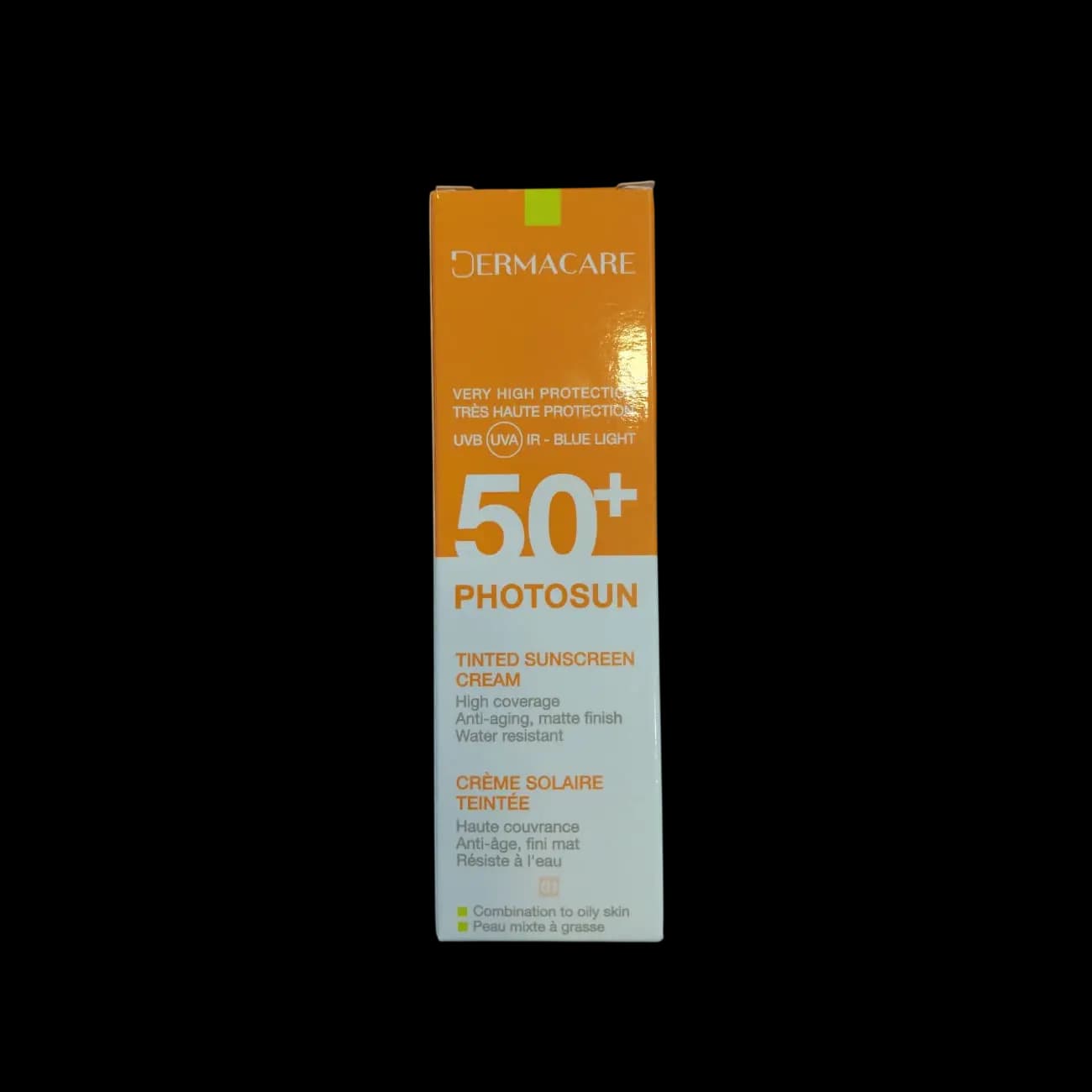 Dermacare Photosun Creme Solaire Teintee 01 - Peaux Mixtes A Grasses Spf50+ - 50ml