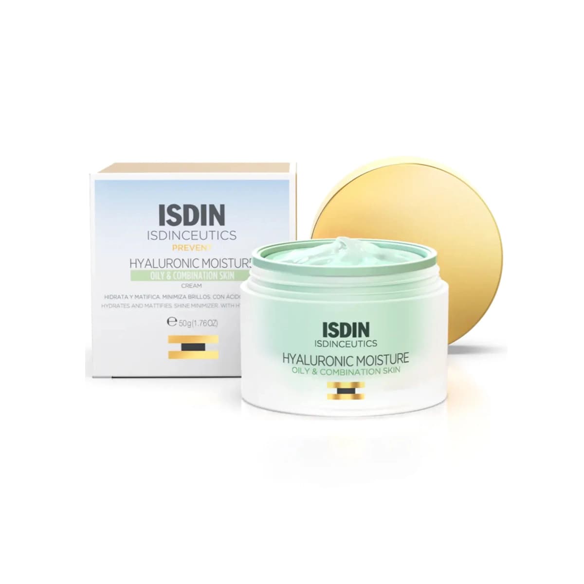 Isdin Isdinceutics Prevent Hyaluronic Moisture Peaux Grasses Et Mixtes - 50 Gr