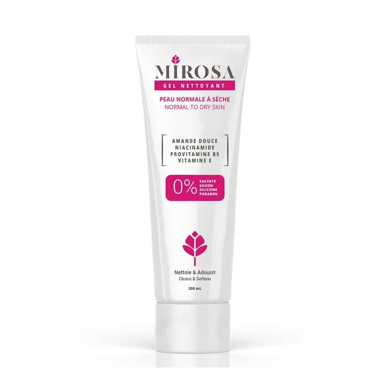 Mirosa Gel Nettoyant Pour Peaux Normales à Seches - 200ml