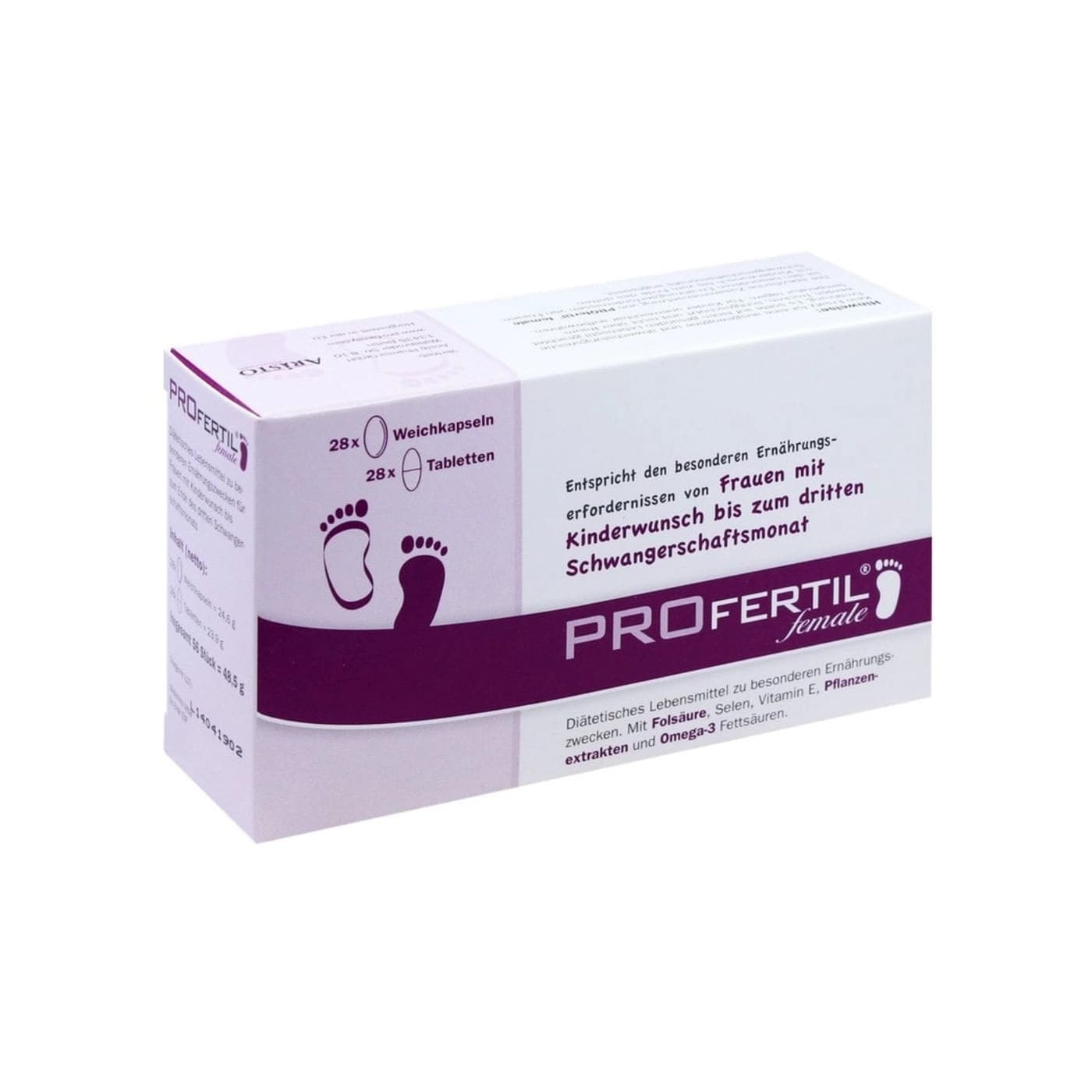 Profertil Female - Femme - 28 Capsules + 28 Comprimes