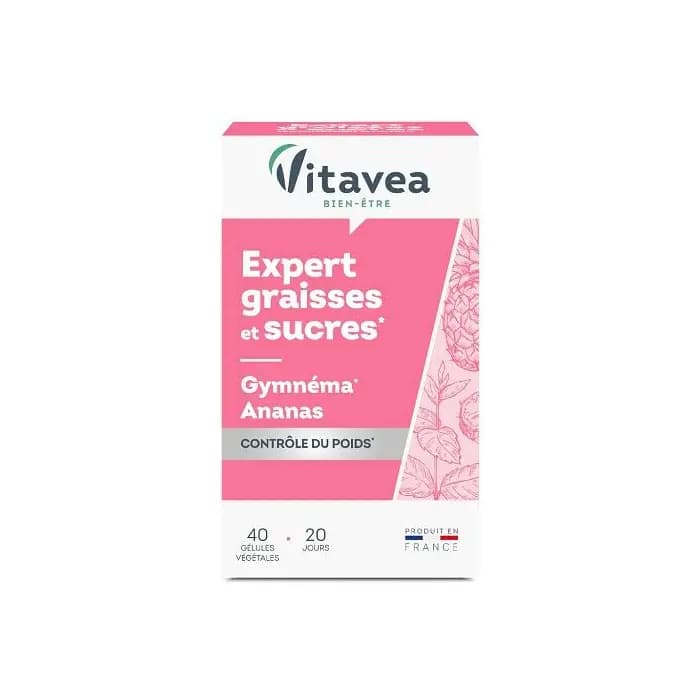 Vitavea Expert Capteur Graisses Et Sucres Gel B/40