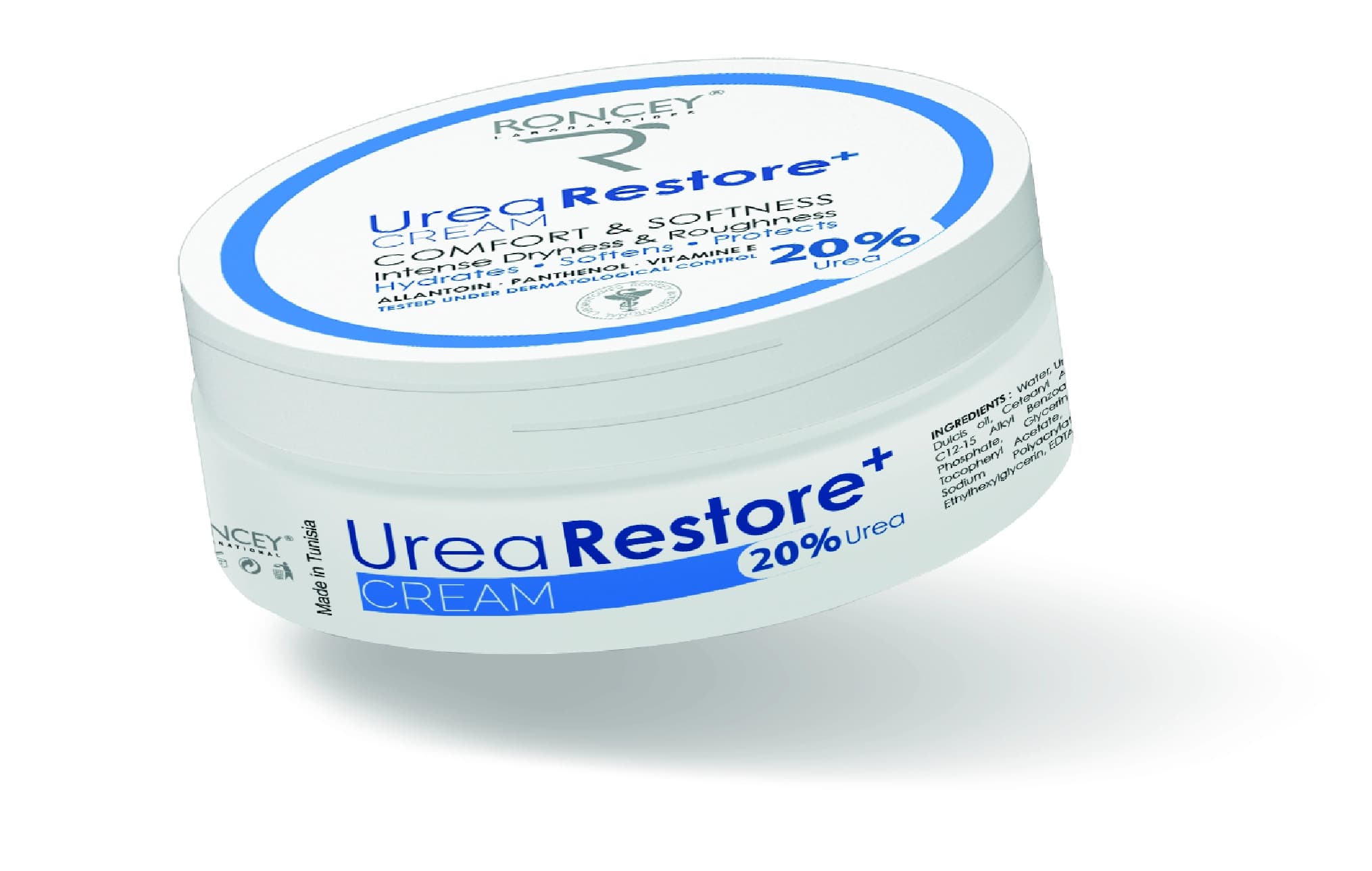 Roncey Urea Restore+ 20% Uree - Soin Intensif Talons Crevasses Et Hyperkeratose - 60ml