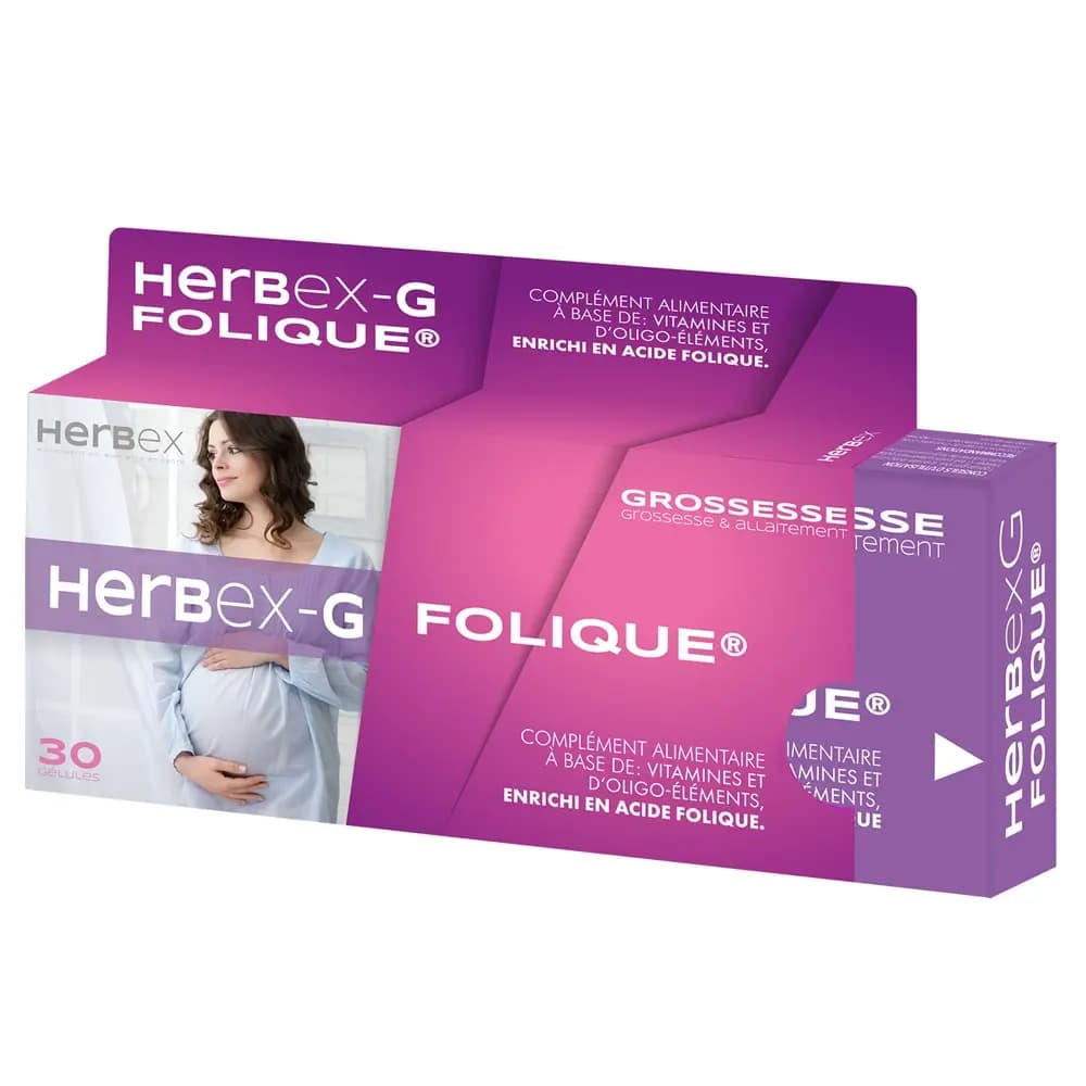 Herbex G Folique - 30 Gelules