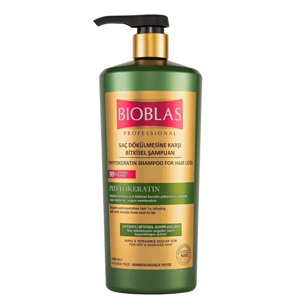 Bioblas Phytokeratine Shampooing Anti-chute Reparateur - 1 Litre