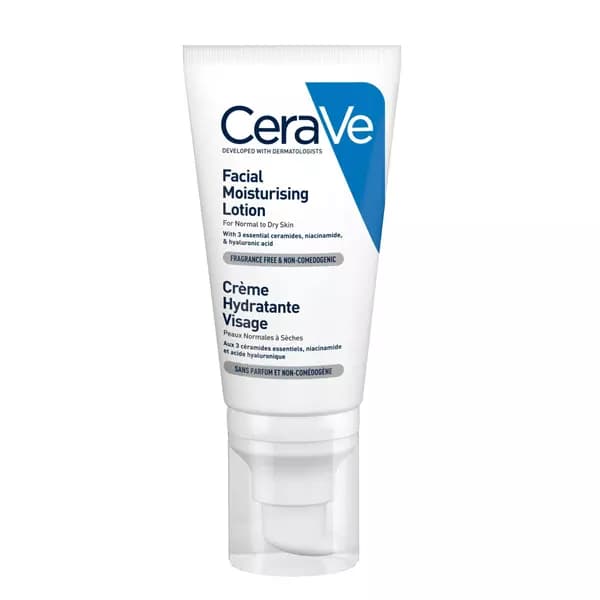 Cerave Creme Hydratante Visage Peau Normales A Seches Nuit 52ml