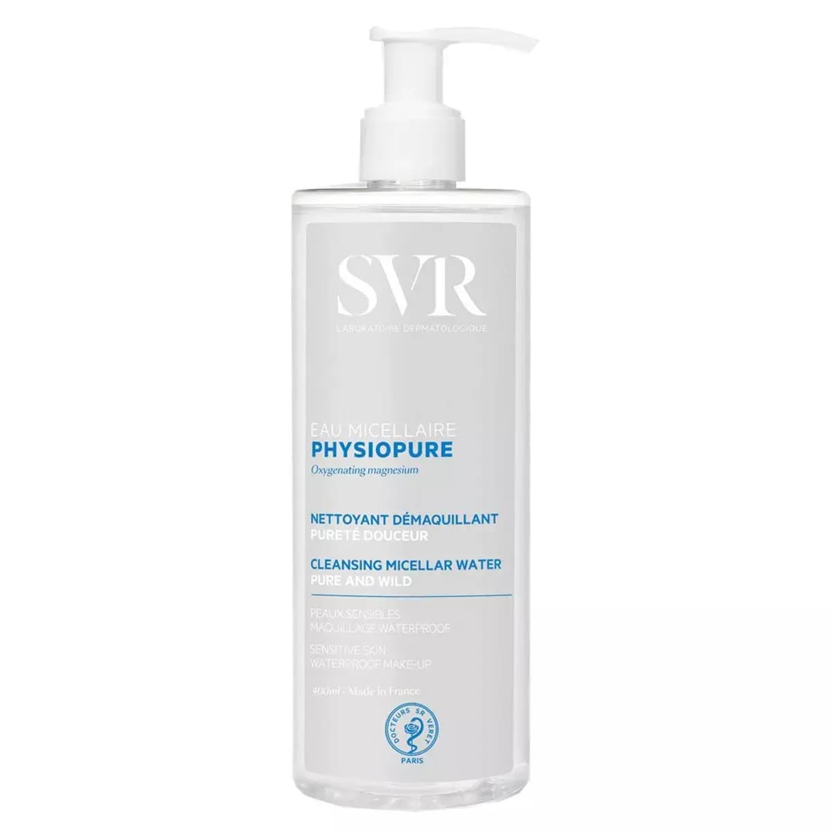 Svr Physiopure Eau Micellaire Nettoyante Demaquillante Purete Douceur 400ml