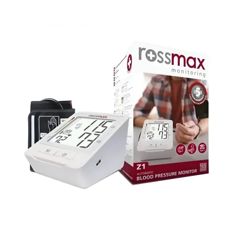 Rossmax Z1 Tensiometre Automatique De Bras Avec Port Usb-c