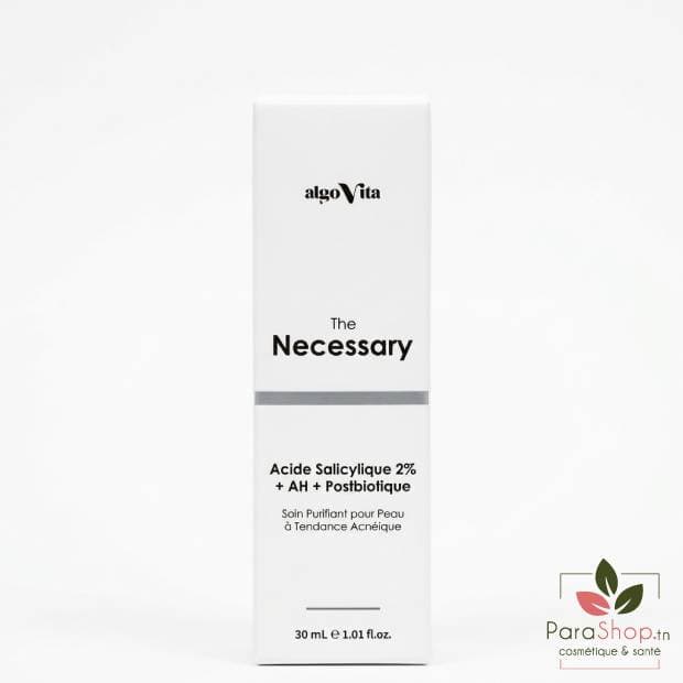 algoVita The Necessary Acide Salicylique 2% + AH + Probiotique 30ML