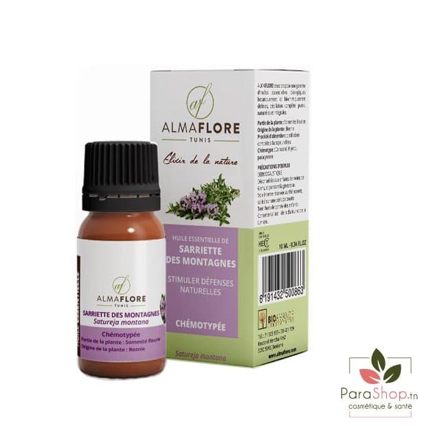 ALMAFLORE Huile Essentielle de Sarriette des Montagnes 10ML
