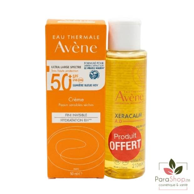 AVENE DUO CREME SPF50+ XERACALM HUILE 100ML OFFERT