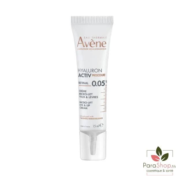 Avene Hyaluron Activ Procedure Retinal Creme Micro Lift Yeux & Levres 15ML