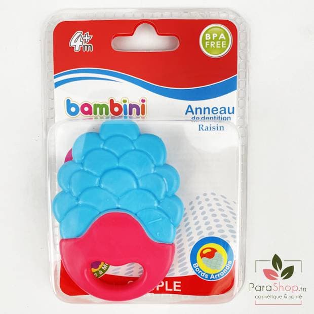 BAMBINI ANNEAU DE DENTITION RAISIN - 473