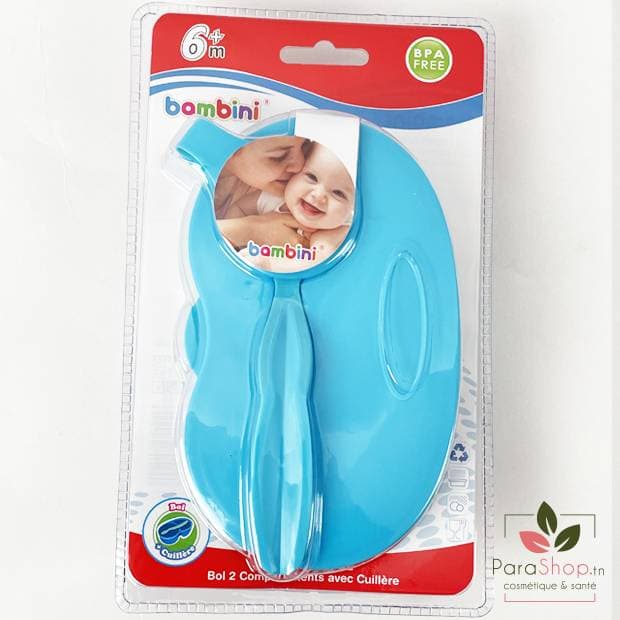 BAMBINI Set Repas Bol + Cuillere 6m+ - 480