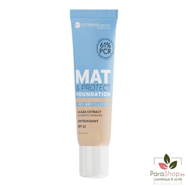 Bell HYPOAllergenic MAT & PROTECT Fond de teint SPF25 - 01 Vanilla