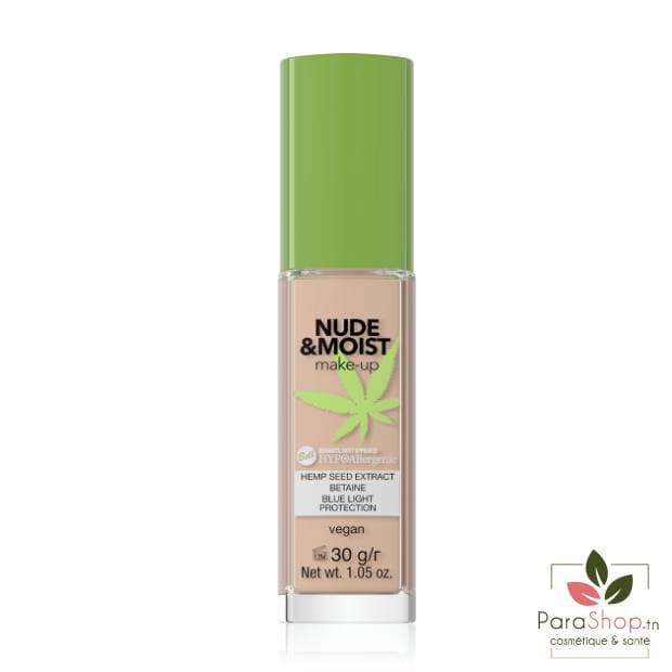 Bell HYPOAllergenic Nude&Moist MakeUp Fond de Teint - 04 Natural Tan