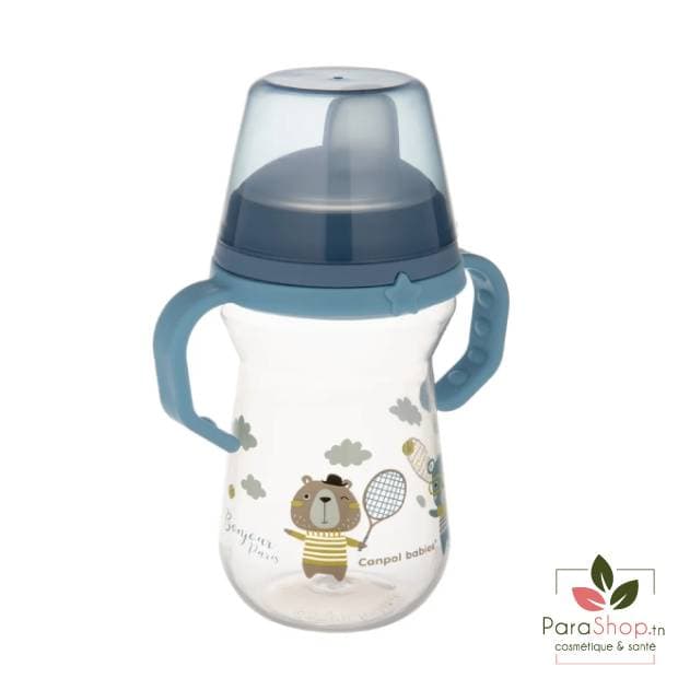 CANPOL BABIES Tasse FirstCup Bonjour Paris 250ML Bleu - 56/613_blu