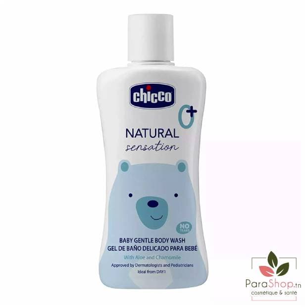 CHICCO Natural Sensation Gel de Bain Bebe 0m+ 200ML