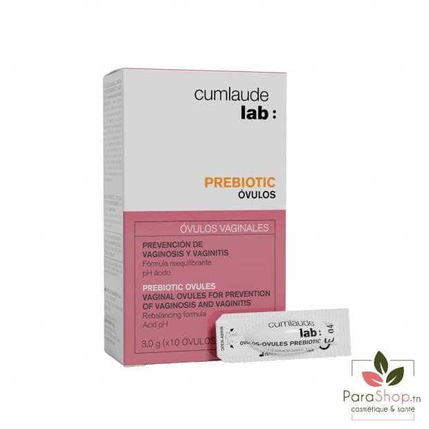 CUMLAUDE OVULES VAGINALES PREBIOTIC 10 Unites